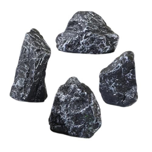 FELTECHELECTR Realistischer Kunststein-mini-landschafts-steingarten 4-teiliges Ornament Für Filigrane Dekoration Und Accessoires FELTECHELECTR Realistischer Kunststein-mini-landschafts-steingarten 4-teiliges Ornament Für Filigrane Dekoration Und Accessoires von FELTECHELECTR