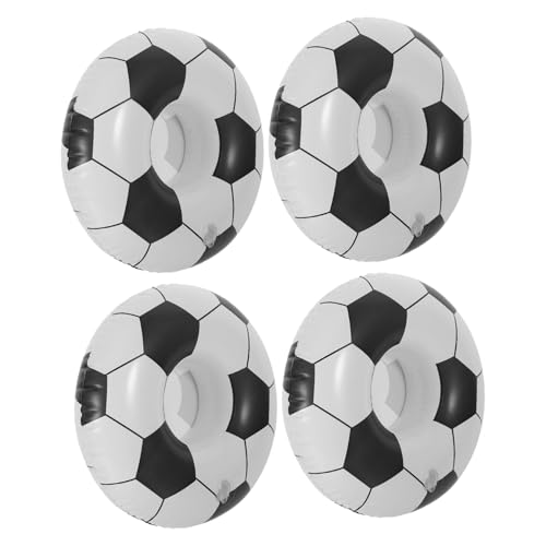 FELTECHELECTR 4 Stück PVC Aufblasbarer Getränkehalter Schwimmender Becherhalter mit Fußball Wiederverwendbar Dickes PVC Schnell Aufblasbar für Poolpartys und Outdoor Spiele Wiederverwendbar FELTECHELECTR 4 Stück PVC Aufblasbarer Getränkehalter Schwimmender Becherhalter mit Fußball Wiederverwendbar Dickes PVC Schnell Aufblasbar für Poolpartys und Outdoor Spiele Wiederverwendbar von FELTECHELECTR