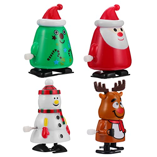FELTECHELECTR Gehender Weihnachtsmann Uhrwerk-Spielzeug 4er-Set Aufziehspielzeug Für Weihnachten Lehrreich Und Unterhaltsam Für Kleinkinder FELTECHELECTR Gehender Weihnachtsmann Uhrwerk-Spielzeug 4er-Set Aufziehspielzeug Für Weihnachten Lehrreich Und Unterhaltsam Für Kleinkinder von FELTECHELECTR
