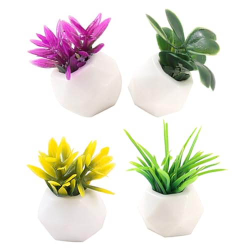 FELTECHELECTR 4 Stück künstlicher Blumentopf Puppenhauszubehör Häuser Miniatur Mini-Puppenhaus künstliche Pflanzen im freien kunstpflanze kunstplflanze Simulationsbonsai Mini-Bonsai-Modell Harz FELTECHELECTR 4 Stück künstlicher Blumentopf Puppenhauszubehör Häuser Miniatur Mini-Puppenhaus künstliche Pflanzen im freien kunstpflanze kunstplflanze Simulationsbonsai Mini-Bonsai-Modell Harz von FELTECHELECTR