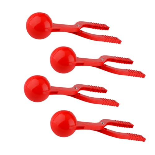 FELTECHELECTR 4 Stück runder Schneeballclip Schneemaschine Schneeballhersteller schneeballschlacht schneeballmaker schneekugel Schneeballform Winterspielzeug im Freien Plastik FELTECHELECTR 4 Stück runder Schneeballclip Schneemaschine Schneeballhersteller schneeballschlacht schneeballmaker schneekugel Schneeballform Winterspielzeug im Freien Plastik von FELTECHELECTR