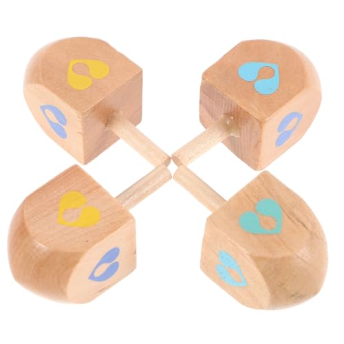 FELTECHELECTR 4Stücke Holz Dreidel für Unlackierte Naturholz für Chanukka Party Bastelprojekte und Familienspaß Fördert Konzentration und Feinmotorik Vielseitig Einsetzbar FELTECHELECTR 4Stücke Holz Dreidel für Unlackierte Naturholz für Chanukka Party Bastelprojekte und Familienspaß Fördert Konzentration und Feinmotorik Vielseitig Einsetzbar von FELTECHELECTR