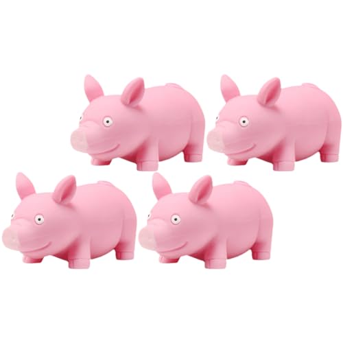 FELTECHELECTR 4Stücke Teiliges Schwein Stressspielzeug Dehnbares Süßes Squeeze für zur Stressbewältigung und Büro und Zuhause FELTECHELECTR 4Stücke Teiliges Schwein Stressspielzeug Dehnbares Süßes Squeeze für zur Stressbewältigung und Büro und Zuhause von FELTECHELECTR