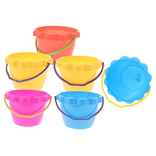 FELTECHELECTR 6-teiliges Sandspielzeug-Set Für Den Strand Mehrfarbig Eimer Leicht Und Tragbar Für Spiele Am Strand Und Outdoor-aktivitäten FELTECHELECTR 6-teiliges Sandspielzeug-Set Für Den Strand Mehrfarbig Eimer Leicht Und Tragbar Für Spiele Am Strand Und Outdoor-aktivitäten von FELTECHELECTR