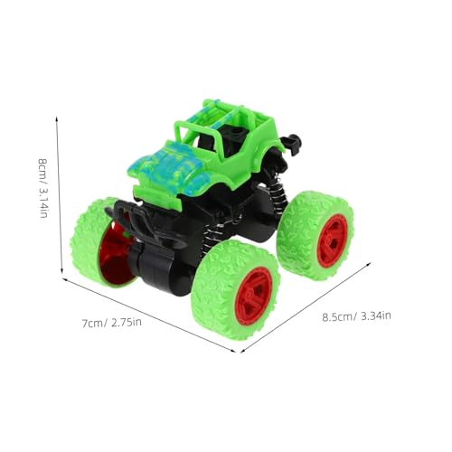 FELTECHELECTR 6 Stück Teiliges Friktionsspielzeug Offroad Fahrzeuge Inertialspielzeug Kunststoff Pull Back Autos Robust Für Indoor Outdoor Geburtstagsfeiern von FELTECHELECTR