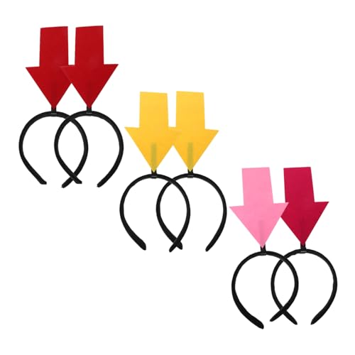 FELTECHELECTR 6 Stück Teiliges Lustiges Arrow Headband Leichte Bequeme Kopfbedeckung für Mädchen Vielseitig Einsetzbar als Party und Fotorequisit für Karneval Cosplay und Bühnenauftritte FELTECHELECTR 6 Stück Teiliges Lustiges Arrow Headband Leichte Bequeme Kopfbedeckung für Mädchen Vielseitig Einsetzbar als Party und Fotorequisit für Karneval Cosplay und Bühnenauftritte von FELTECHELECTR