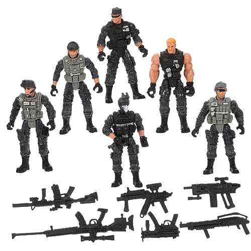 FELTECHELECTR 6St Soldatenmodell Miniatur-Soldaten- Spielzeugsoldaten-Actionfiguren interaktives kinderspielzeug Cosplay-Display-Garage-Kit Soldatenfiguren FELTECHELECTR 6St Soldatenmodell Miniatur-Soldaten- Spielzeugsoldaten-Actionfiguren interaktives kinderspielzeug Cosplay-Display-Garage-Kit Soldatenfiguren von FELTECHELECTR