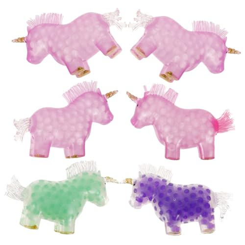 FELTECHELECTR 6Stücke Teiliges Einhorn Dekompressionsspielzeug Lustige Stressbälle für Erwachsene und Dehnbar und für Büro und Unterwegs zur Stressbewältigung und Unterhaltung FELTECHELECTR 6Stücke Teiliges Einhorn Dekompressionsspielzeug Lustige Stressbälle für Erwachsene und Dehnbar und für Büro und Unterwegs zur Stressbewältigung und Unterhaltung von FELTECHELECTR