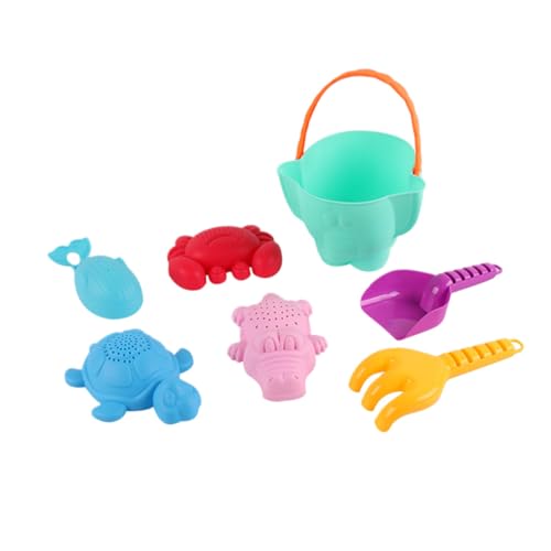 FELTECHELECTR Jungen- und Mädchenfreundliches Strandspielset 7-teiliges Sandspielzeug-Set sicher für glückliche Sommertage FELTECHELECTR Jungen- und Mädchenfreundliches Strandspielset 7-teiliges Sandspielzeug-Set sicher für glückliche Sommertage von FELTECHELECTR