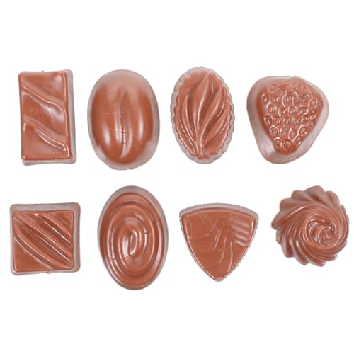 FELTECHELECTR Realistische Schokolade 8-teiliges Multifunktionsmodell Aus Gefälschter Schokolade Für Die Tischpräsentation Lernspielzeug Für Kinder FELTECHELECTR Realistische Schokolade 8-teiliges Multifunktionsmodell Aus Gefälschter Schokolade Für Die Tischpräsentation Lernspielzeug Für Kinder von FELTECHELECTR