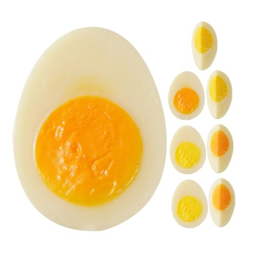 FELTECHELECTR 8St nachgeahmte Eier küchendekoration mutfak aksesuarları hohzeitdeko weihachtsdeko Ei Egg Bite Maker Künstliche Eier Ei Essen gefälschtes Ei Eiermodell für die Küche PVC FELTECHELECTR 8St nachgeahmte Eier küchendekoration mutfak aksesuarları hohzeitdeko weihachtsdeko Ei Egg Bite Maker Künstliche Eier Ei Essen gefälschtes Ei Eiermodell für die Küche PVC von FELTECHELECTR