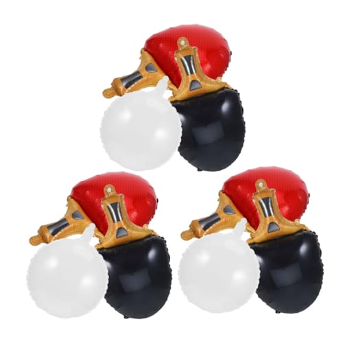 FELTECHELECTR 9 Stück Tischtennis-Ballon Sportdekoration Luftballons für Sportpartys Karnevalspartydekorationen Sport Geburtstagsballons Sportballons für Party Sportfolienballon Aluminiumfolie FELTECHELECTR 9 Stück Tischtennis-Ballon Sportdekoration Luftballons für Sportpartys Karnevalspartydekorationen Sport Geburtstagsballons Sportballons für Party Sportfolienballon Aluminiumfolie von FELTECHELECTR