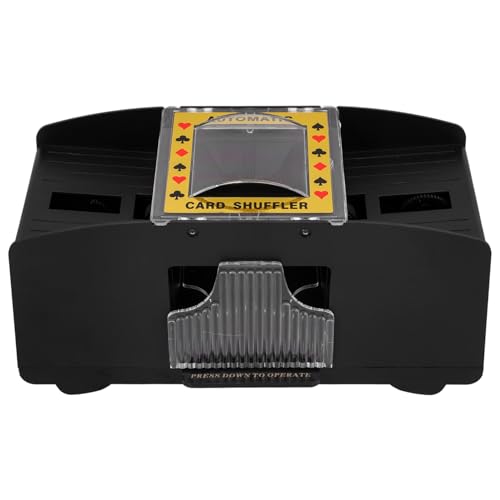 FELTECHELECTR Automatische Kartenmischmaschine für Decks Elektrischer Kartenmischer für Poker und Kartenspiele Einfach zu Bedienen Kartenmix Kompakt und Tragbar FELTECHELECTR Automatische Kartenmischmaschine für Decks Elektrischer Kartenmischer für Poker und Kartenspiele Einfach zu Bedienen Kartenmix Kompakt und Tragbar von FELTECHELECTR