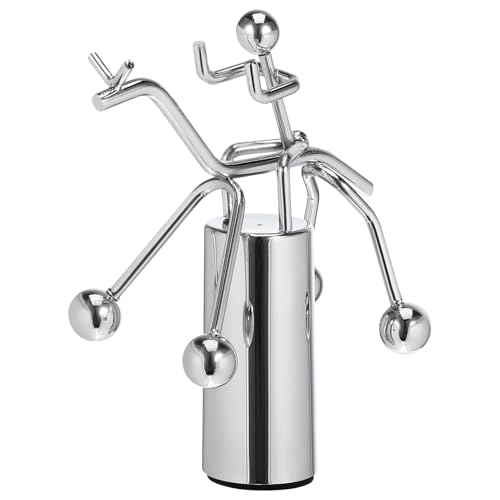 FELTECHELECTR Balancierendes Tumbler aus Rotierendes Reitmann Ornament Kreative Tischdekoration für Büro Heim und für Geburtstagsfeiern und Jubiläen FELTECHELECTR Balancierendes Tumbler aus Rotierendes Reitmann Ornament Kreative Tischdekoration für Büro Heim und für Geburtstagsfeiern und Jubiläen von FELTECHELECTR