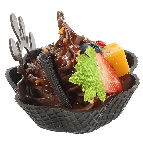 FELTECHELECTR Dessertmodell Gefälschte Dessertdekorationen Simulationskuchen Eiscreme -Foto -Requisite Simulationsfutter Künstliche Eiscreme-Requisiten Gefälschte Eiscreme-Requisiten PVC FELTECHELECTR Dessertmodell Gefälschte Dessertdekorationen Simulationskuchen Eiscreme -Foto -Requisite Simulationsfutter Künstliche Eiscreme-Requisiten Gefälschte Eiscreme-Requisiten PVC von FELTECHELECTR