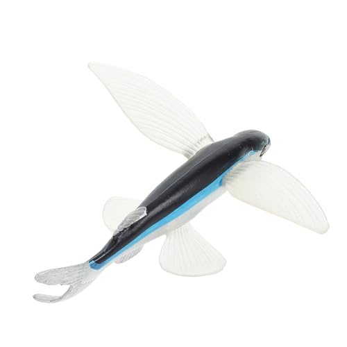 FELTECHELECTR Fliegende Fischfigur: Simulationsfischmodell, Realistische Meerestiere, Lustige Meereslebewesen, Pädagogisches Spielspielzeug Für Jungen Und Mädchen von FELTECHELECTR