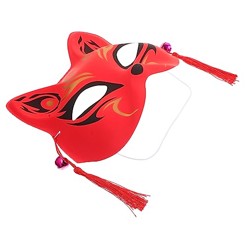 FELTECHELECTR Partyzubehör Fuchsmaske Japanisches Tiermasken Japanische Kleidung Karnevalsmaske Japanische Anime-Masken Kabuki-Kitsune-Kopfbedeckung Festival-Tiermaske Tragbare Halbmaske FELTECHELECTR Partyzubehör Fuchsmaske Japanisches Tiermasken Japanische Kleidung Karnevalsmaske Japanische Anime-Masken Kabuki-Kitsune-Kopfbedeckung Festival-Tiermaske Tragbare Halbmaske von FELTECHELECTR