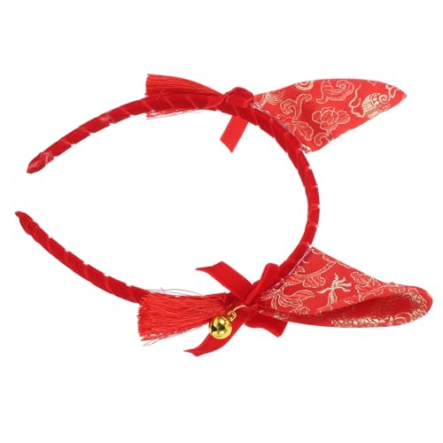FELTECHELECTR Halloween Fuchsohren Haarband Fuchs Kostüm Zubehör Tierohren Haarreif Neujahr Stirnband Jungen und Mädchen Party Wear FELTECHELECTR Halloween Fuchsohren Haarband Fuchs Kostüm Zubehör Tierohren Haarreif Neujahr Stirnband Jungen und Mädchen Party Wear von FELTECHELECTR