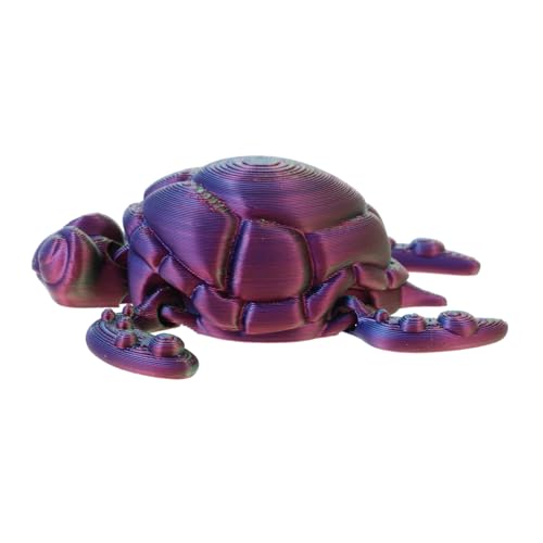 FELTECHELECTR Gedrucktes Meeresschildkrötenmodell mit Beweglichen Gelenken Realistische Schildkrötenfigur für Sammler und Bürodekoration Lebensechte Wildtierfigur FELTECHELECTR Gedrucktes Meeresschildkrötenmodell mit Beweglichen Gelenken Realistische Schildkrötenfigur für Sammler und Bürodekoration Lebensechte Wildtierfigur von FELTECHELECTR