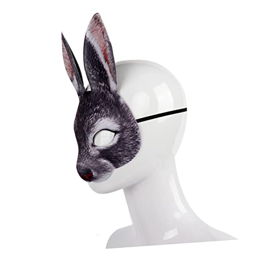 FELTECHELECTR Eva-halbgesichtsdesign Leicht Und Bequem Für Frauen Und Männer Schwarz Ideal Für Ostern Halloween Karneval Maskerade FELTECHELECTR Eva-halbgesichtsdesign Leicht Und Bequem Für Frauen Und Männer Schwarz Ideal Für Ostern Halloween Karneval Maskerade von FELTECHELECTR