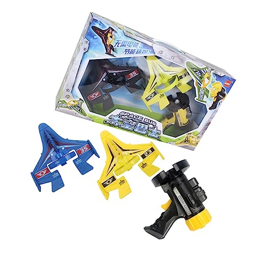 FELTECHELECTR Handwerfer Schaumstoff Segelflugzeug für Einteiliges Modellflugzeug mit Einfacher Montage Sicher und Umweltfreundlich Zufällige Farben für Outdoor Spielspaß Zufällige Farbe von FELTECHELECTR
