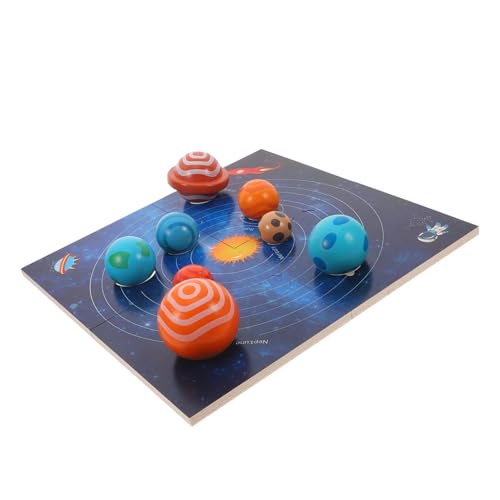 FELTECHELECTR Holz Puzzle Für Das Sonnensystem Planeten Puzzle Weltraum Lernen Montessori Lernspielzeug Für Kleinkinder Jungen Und Mädchen FELTECHELECTR Holz Puzzle Für Das Sonnensystem Planeten Puzzle Weltraum Lernen Montessori Lernspielzeug Für Kleinkinder Jungen Und Mädchen von FELTECHELECTR