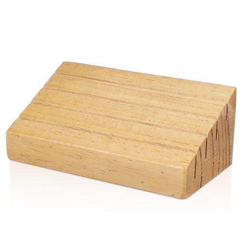 FELTECHELECTR Holz Spielkartenhalter Präsentationssockel für Kartenspiele Stabiler Kartenständer mit Rutschfester Unterseite Schräg und Geschlitzt für Einfachen Zugriff FELTECHELECTR Holz Spielkartenhalter Präsentationssockel für Kartenspiele Stabiler Kartenständer mit Rutschfester Unterseite Schräg und Geschlitzt für Einfachen Zugriff von FELTECHELECTR