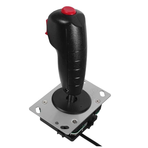 FELTECHELECTR Joystick Controller Für Flugspiele Micro Switch Board Handle Ersatz Joystick Handle Game Joystick Ersatzteile von FELTECHELECTR