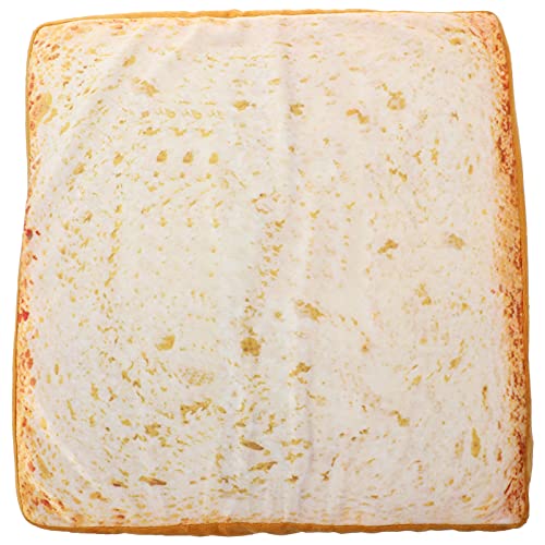 FELTECHELECTR Katzen Schlafmatte aus Weichem Toast Design Abnehmbar und Waschbar Gemütliches Kissen für Haustiere für Winter Entspannende Ruhezone für Ihre Katze von FELTECHELECTR