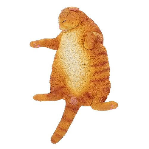 FELTECHELECTR Katzendekoration Katzen Cupcake Topper Kleine Katze Verziert Figur Aus Kunststoff von FELTECHELECTR