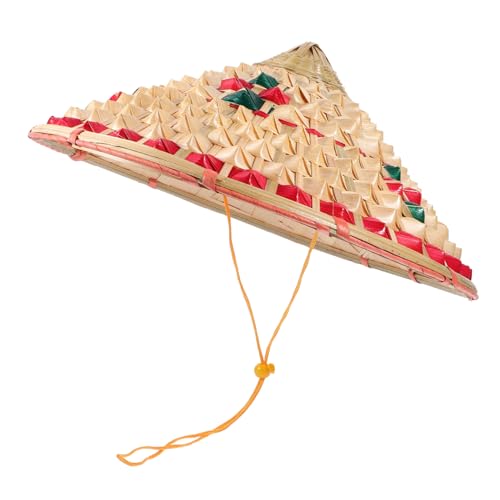 FELTECHELECTR Robuster Hut Mit Gewebtem Design 36 Cm Für Asiatische Kegelkappen Bühnenauftritte Und Tänze FELTECHELECTR Robuster Hut Mit Gewebtem Design 36 Cm Für Asiatische Kegelkappen Bühnenauftritte Und Tänze von FELTECHELECTR