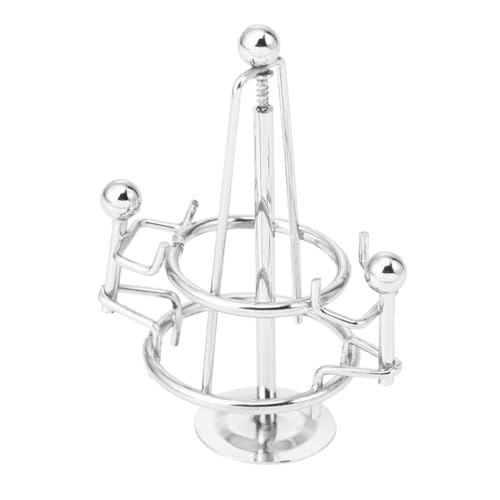 FELTECHELECTR Kreative Metall Balance Ball Tumbler für Schreibtischdekoration Ausgleichendes für Büro und Klassenzimmer für Physikdemonstrationen und zu Besonderen Anlässen FELTECHELECTR Kreative Metall Balance Ball Tumbler für Schreibtischdekoration Ausgleichendes für Büro und Klassenzimmer für Physikdemonstrationen und zu Besonderen Anlässen von FELTECHELECTR
