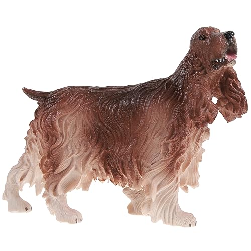 FELTECHELECTR Künstliche Spaniel Hundefigur aus Kunststoff Realistische Simulation Tierfigur für Kreativität und Langlebig und Sicher FELTECHELECTR Künstliche Spaniel Hundefigur aus Kunststoff Realistische Simulation Tierfigur für Kreativität und Langlebig und Sicher von FELTECHELECTR