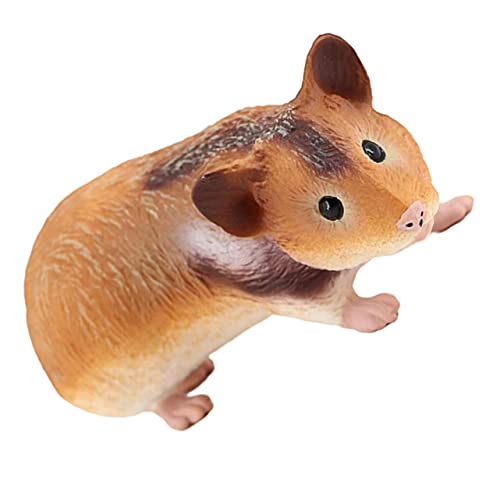 FELTECHELECTR Miniatur Meerschweinchen Spielzeug Statue Einzigartige Tier Für Desktop Mini Garten von FELTECHELECTR