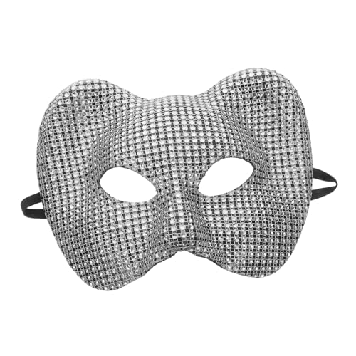 FELTECHELECTR Einzigartige Leoparden-Halbmaske Maskenmaske Tiergesichtsbedeckung für Karnevalspartys von FELTECHELECTR