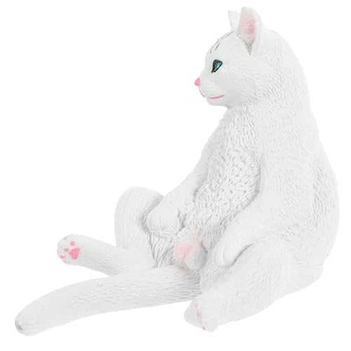 FELTECHELECTR Lifelike Cat Model Realistische Katzenfigur aus Stabilem Wohn und Gartendekor Katzenliebhaber Dekorative Tierform für Kinderzimmer FELTECHELECTR Lifelike Cat Model Realistische Katzenfigur aus Stabilem Wohn und Gartendekor Katzenliebhaber Dekorative Tierform für Kinderzimmer von FELTECHELECTR