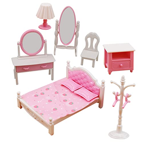 FELTECHELECTR 1 Set Realistischer Miniatur Dekorationen Verschleißfester Mini Tischdeko Puppenmöbel Kinderzimmer Nachttisch Mit Schminktisch Und Schubladen FELTECHELECTR 1 Set Realistischer Miniatur Dekorationen Verschleißfester Mini Tischdeko Puppenmöbel Kinderzimmer Nachttisch Mit Schminktisch Und Schubladen von FELTECHELECTR