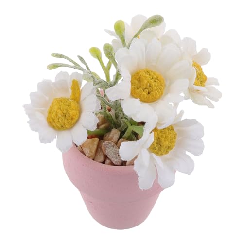 FELTECHELECTR Miniaturpuppenhauspflanzen Und Blumen Daisy Blumendekor Für Dollhouse Dekorationen Gefälschte Gänseblümchen Mit Stiel Faux Daisy Blumen Winzige Pflanzen Für Office Desk FELTECHELECTR Miniaturpuppenhauspflanzen Und Blumen Daisy Blumendekor Für Dollhouse Dekorationen Gefälschte Gänseblümchen Mit Stiel Faux Daisy Blumen Winzige Pflanzen Für Office Desk von FELTECHELECTR