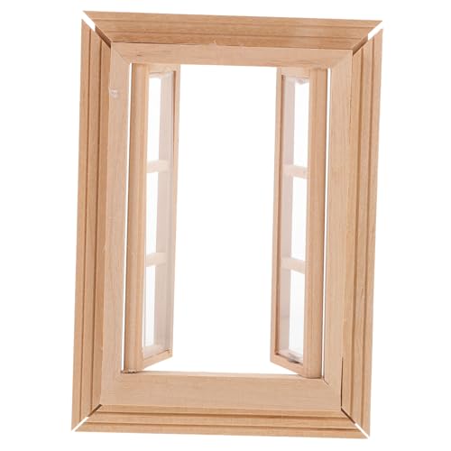 FELTECHELECTR Minifenster Bausatz Puppe für kinderspielzeug Holzfenster Dekoration kinderspielsachen Miniaturmöbel Rollenspielfenster Fenstermodell hölzern FELTECHELECTR Minifenster Bausatz Puppe für kinderspielzeug Holzfenster Dekoration kinderspielsachen Miniaturmöbel Rollenspielfenster Fenstermodell hölzern von FELTECHELECTR
