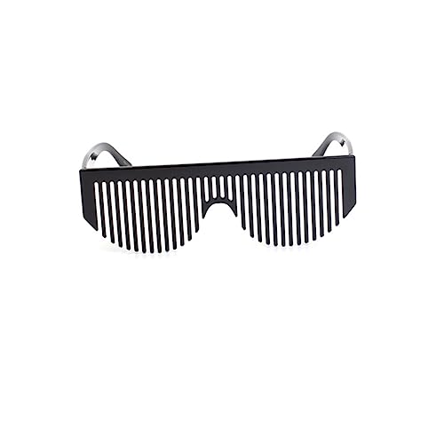 FELTECHELECTR Partybrille mit Kammfunktion Schwarz Lustige Party Eyewear Party Holder Zubehör für Outdoor Reisen und Festivals Originelles Design für Damen und Herren FELTECHELECTR Partybrille mit Kammfunktion Schwarz Lustige Party Eyewear Party Holder Zubehör für Outdoor Reisen und Festivals Originelles Design für Damen und Herren von FELTECHELECTR