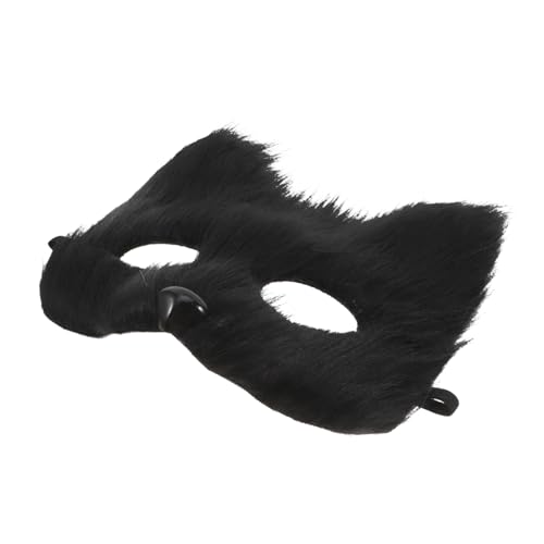 FELTECHELECTR Pelziges Halbgesichts-tierkostüm Für Jungen Und Halloween-party FELTECHELECTR Pelziges Halbgesichts-tierkostüm Für Jungen Und Halloween-party von FELTECHELECTR