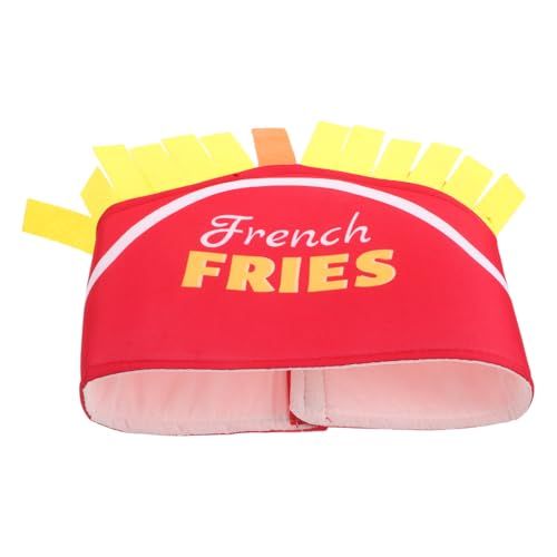 FELTECHELECTR Pommes-frites-kostümhut Für Thanksgiving: Lustiger Party-kopfschmuck – Leichter Hut Im Pommes-design Für Festival-cosplay Und Partys FELTECHELECTR Pommes-frites-kostümhut Für Thanksgiving: Lustiger Party-kopfschmuck – Leichter Hut Im Pommes-design Für Festival-cosplay Und Partys von FELTECHELECTR
