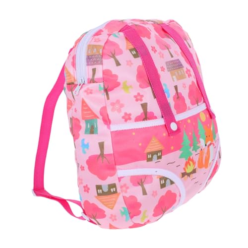 FELTECHELECTR Puppenrucksack Cartoon-Puppen Mini-Okulare Puppenpuppen Mini-Puppen Rucksack mit Puppenmotiv Puppen Zubehör Aufbewahrung Prinzessin Rucksack Kleiner Rucksack für Mädchen Polyester FELTECHELECTR Puppenrucksack Cartoon-Puppen Mini-Okulare Puppenpuppen Mini-Puppen Rucksack mit Puppenmotiv Puppen Zubehör Aufbewahrung Prinzessin Rucksack Kleiner Rucksack für Mädchen Polyester von FELTECHELECTR