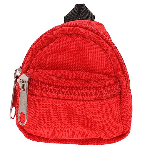 FELTECHELECTR Puppenrucksack Mini-Rucksack-Spielzeug Aus Polyester Für Puppenhausdekoration Puppen-mini-Rucksack Als Requisite Mit Exquisiter Verarbeitung Kleines Modellspielzeug Für von FELTECHELECTR