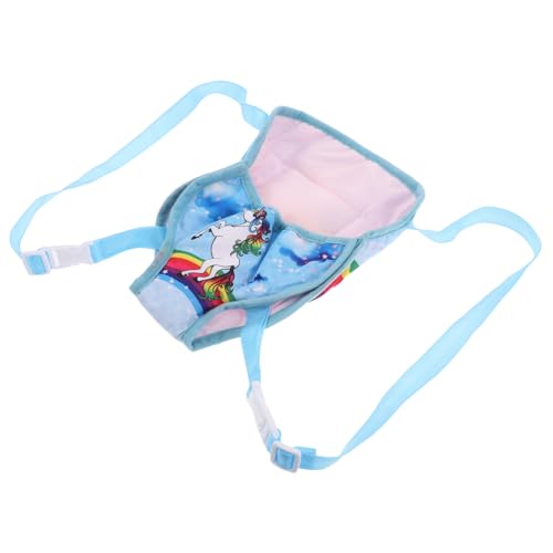FELTECHELECTR 18 Zoll American Dolls Rucksack-Tragetasche Weiche Puppentrage Mit Riemen Für Jungen Und Mädchen Spielzeug-plüsch-babypuppen-zubehörset von FELTECHELECTR