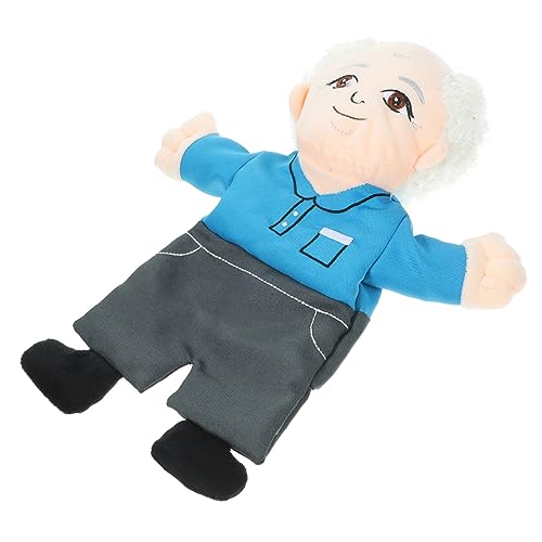 FELTECHELECTR Realistische Handpuppe für Interaktive Fingerfigur Lebensechte Großeltern Fördert Motorische Fähigkeiten Kommunikationsfähigkeiten und Fantasie FELTECHELECTR Realistische Handpuppe für Interaktive Fingerfigur Lebensechte Großeltern Fördert Motorische Fähigkeiten Kommunikationsfähigkeiten und Fantasie von FELTECHELECTR
