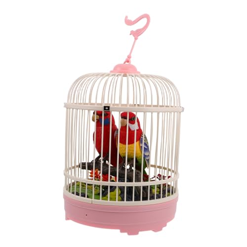 FELTECHELECTR Realistischer Vogelkäfig Spielzeug Für Junge Mädchen Sprachaktivierte Singvögel Kreative Simulation Für Home Office Dekoration Interaktives Spielzeug Für Motorische FELTECHELECTR Realistischer Vogelkäfig Spielzeug Für Junge Mädchen Sprachaktivierte Singvögel Kreative Simulation Für Home Office Dekoration Interaktives Spielzeug Für Motorische von FELTECHELECTR