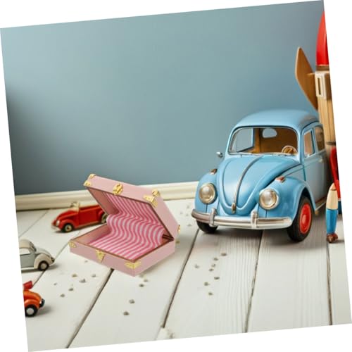 FELTECHELECTR Retro Aufbewahrung für Puppenstuben Mini Gepäckstück für Figuren und Sammler Charmantes Accessoire für Modellenthusiasten Leicht und Tragbar FELTECHELECTR Retro Aufbewahrung für Puppenstuben Mini Gepäckstück für Figuren und Sammler Charmantes Accessoire für Modellenthusiasten Leicht und Tragbar von FELTECHELECTR