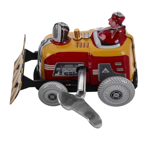 FELTECHELECTR Retro-schneepflug-LKW Aufziehspielzeug Geburtstagsgeschenk Für Jungen Und Mädchen Jungen Mädchen Und Fotografie-Sets von FELTECHELECTR