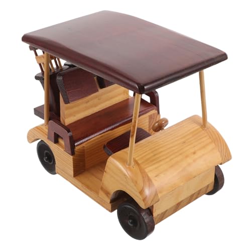 FELTECHELECTR Rustikales Automodell: Antike Alte -Figur Aus Holz, Sammlerfahrzeug-Ornament, Sammler- -Dekoration von FELTECHELECTR